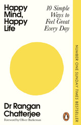 Book cover for Happy Mind, Happy Life by Dr Rangan Chatterjee