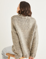 Cable Panel Sweater in Sirdar Adventure Super Chunky (10190)