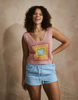 Metro Square Top in Sirdar Stories DK (10743) - CROCHET