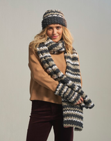 Sea Level Scarf Set in Sirdar Loveful 100% Recycled Acrylic DK (10769) - CROCHET