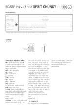 Wavy Crochet Scarf in Hayfield Spirit Chunky (10863) - CROCHET