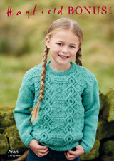 Child's Sweater in Hayfield Bonus Aran (2511)