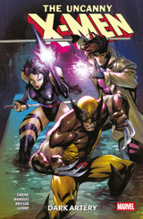 Book cover for The Uncanny X-Men Vol. 2: Dark Artery by Gail Simone