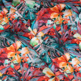 Cotton Poplin Print - Large Watercolour Floral - Per ½ Metre