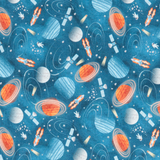 Cosmic Voyager: Exploration - 100% Cotton