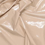 2 Way Stretch PU in Nude Gloss - Per ½ Metre