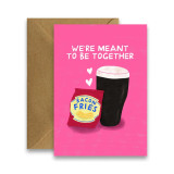 Image for Greeting Card - Guinness & Bacon Fries
