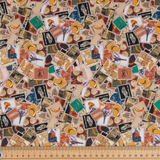 Dear Friends Stamps - 100% Cotton