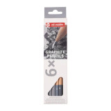 Talens Art Creation Graphite Pencil Set (6pcs)