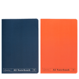 A5 notebooks (set of 2) - Orange & Blue