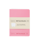 A6 notebooks (set of 2) - Pinks