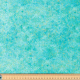 Shimmer Basics: Flecked Mini Bubbles on Tropical Ocean - 100% Cotton