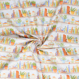 Cottage Bliss: Crafty Shelves - 100% Cotton