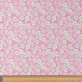 Sweet Blooms: Daisy Dream Pink - 100% Cotton