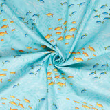 Sea in Colour: Shoal - 100% Cotton