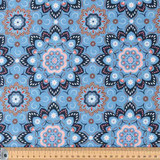 Butterfly Dreams: Floral Illusion - 100% Cotton