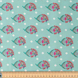 Indian Summer: Jaipur Flower Sage - 100% Cotton