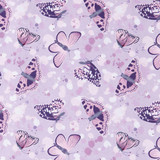 Moonlit Flutter: Dainty Wings - 100% Cotton