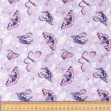 Moonlit Flutter: Dainty Wings - 100% Cotton