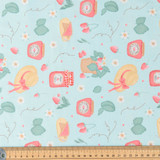 Strawberry Picking: Jam Jars - 100% Cotton