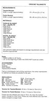 Blanket in UKHKA DK (255) - CROCHET
