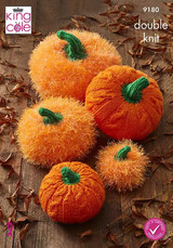Pumpkin Stack in King Cole Tinsel Chunky (9180)