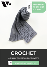 CROCHET: A 2-Week Course for Beginner's (From 14th March)