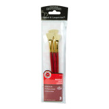 Royal & Langnickel Bristle Fan Brush Set (3pcs)
