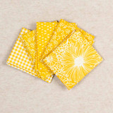Fat Quarter Bundle (5pcs) - Yellow Blender Bundle 2
