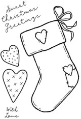 A6 Stamp Set (5pk) - Sweet Stocking