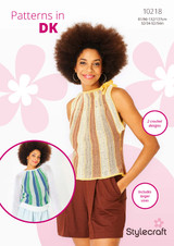 Crochet Top & Sweater in Stylecraft Naturals  Bamboo + Cotton DK (10218) - PDF - CROCHET