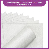 Centura Metallic 310gsm A4 Card Pack (10pk) - Pale Silver