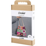 Crochet Craft Kit - Colourful Bag