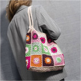 Crochet Craft Kit - Colourful Bag