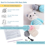 Crochet Kit - Amigurumi Cat