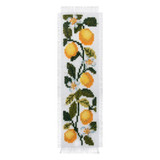 Counted Cross Stitch Kit: Bookmark - Lemon