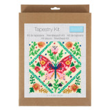 Half Stitch Tapestry Kit - Floral Butterfly