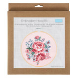 Embroidery Kit w/Hoop - Rose Blossom