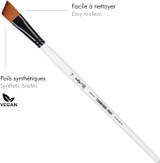 DFI Synthetic Angled Acrylic Brush - Size 14