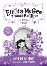 Book cover for Ellora McGee, Trainee Banshee: The Pooka Plant by Sinead O'Hart