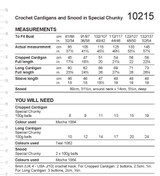 Crocheted Loopy Stitch Cardigans & Snood in Stylecraft Special Chunky (10215) - PDF - CROCHET