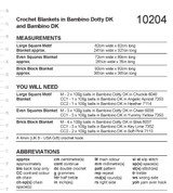 Crochet Blankets in Stylecraft Bambino DK & Bambino Dotty DK (10204) - PDF - CROCHET