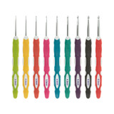 Milward Crochet Hook Set (9pcs) - Soft Grip