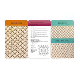 Knitting Stitches Card Deck