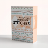 The Essential Embroidery Stitches Card Deck