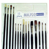 Assorted Artist Brush Set (15pcs)