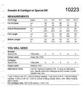 Sweater & Cardigan in Stylecraft Special DK (10223)