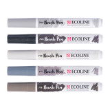 Ecoline Brush Pen Set (5pk) - Shadow