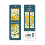 Scalloped Yellow Flower Premium Bookmark
