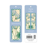 Scalloped Blue Nymphaea-Caerulea Premium Bookmark